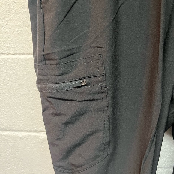 309 Black Scrub Jogger Pants - Picture 3 of 7